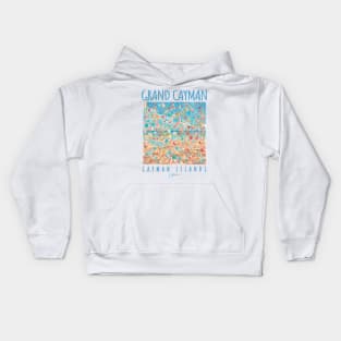 Grand Cayman, Cayman Islands, Seashell Rain Kids Hoodie